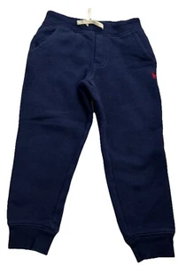 Polo Ralph Lauren Boys Joggers Pants Jogging 6 Navy Sweat - Picture 1 of 7
