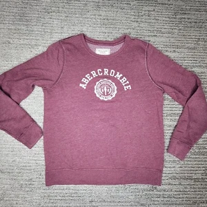 Suéter Abercrombie Talla L Mujer Cuello Redondo Manga Larga Informal Granate - Imagen 1 de 10