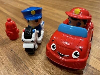 BRIGHT BLOX Rescue Patrol Smart Blocks for Smart Kids Fire & Police 3 pcs - Image 1 of 4
