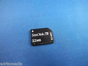 32MB RS-MMC Speicherkarte Multimedia Card Speicher Karte f Siemens S65 PC Kamera - Picture 1 of 2