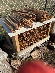 Pine Fatwood Fire Starters 75 Sticks Hand Cut in USA Camping Hiking Survival - Picture 1 of 3