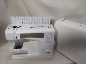 Janome Macchina da cucire - Decor Excel Pro 5124 SENZA PEDALE/CAVO COPERCHIO BOBINA MANCANTE - Foto 1 di 7