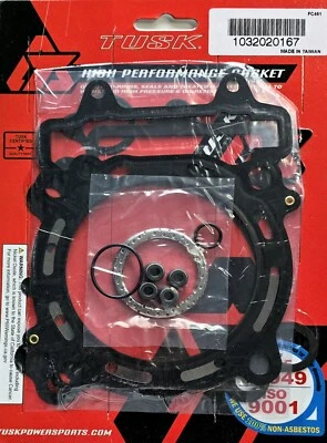 Tusk Top End Gasket Kit  For KAWASAKI KX450F 2009-2015 Head Valve Seals (t167) - Image 1 of 3
