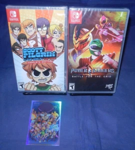 Switch NEU; Scott Pilgrim vs The World CE, Power Rangers Battle For Grid, LMT Run - Bild 1 von 8