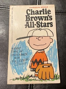 Charles M. Schulz CHARLIE BROWN'S ALL-STARS First Printing Paperback 1967 Color - Picture 1 of 6