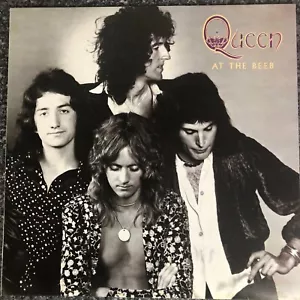 LP VINYL QUEEN ALBUM AT THE BEEB BOJLP001 UK 1ST PRESS 1989 EX+/EX SUPER COPY - Picture 1 of 11