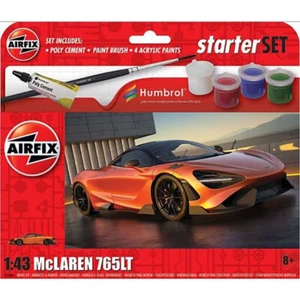 1/43 Starter Set - McLaren 765 Airfix Bausatz Plastik Modellbausatz - Bild 1 von 1