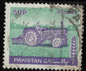 Pakistan - 1978 - 50P - Tractors - #18141 - Picture 1 of 1