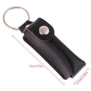 USB Case Protective Bag Portable Pocket Leather Key Ring For Usb Flash Drive - Afbeelding 1 van 7