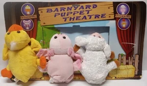 Barnyard Puppet Theatre Plush Duck, Lamb, Pig Set of 3.......................2F - Picture 1 of 3