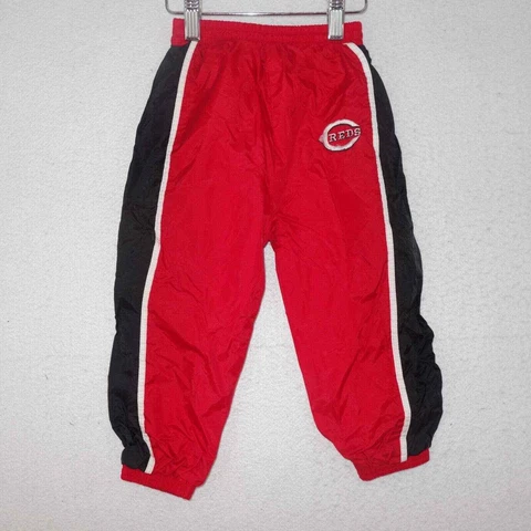 Vintage Genuine Merchandise MLB Cincinnati Reds Team Track Pants 24 Months Cover