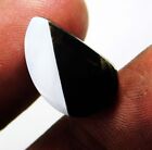 Certified 6.30 Ct Natural Onyx And Mother of Pearl Inlay Stone Fancy Gemstone