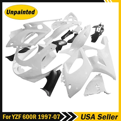 Kit de carenado sin pintar para Yamaha YZF600R 1997-2007 ABS cuerpo de inyección marco de trabajo Foto 1 de 4