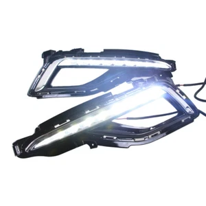 Luces antiniebla LED DRL para Hyundai Sonata 2015 2016 2017 + cubierta - Imagen 1 de 11