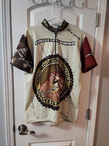 Single Track Mind 100% Mountain Grown Cycling Jersey XL - Picture 1 of 4