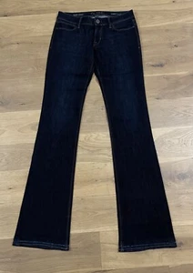 Designer DL1961 stretch Slim Boot Cut Jeans. Indigo blue. W28 L34 BNWOT. RRP 195 - Picture 1 of 14