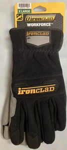 IRONCLAD Slip-Fit Manschette ID Label Kunstleder Verstärkung schwarz Arbeitshandschuh - Bild 1 von 3