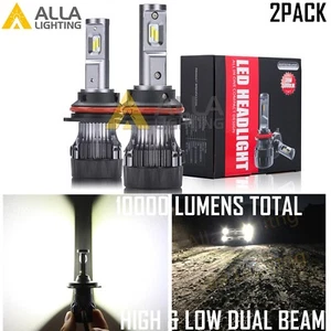 Alla Lighting LED Conversion 9007 Headlight Bulb High Low Dual Beam 6000K White - Picture 1 of 12