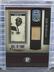 2005 Donruss Greats Joe Morgan Hall Of Fame Souvenirs Game Used Bat #HOFS-19