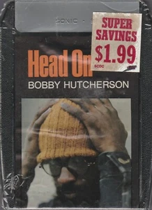 BOBBY HUTCHERSON: "HEAD ON" FACTORY SEALED NEW 8-TRACK TAPE 1971 - Imagen 1 de 3