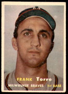 1957 Topps #37 Frank Torre