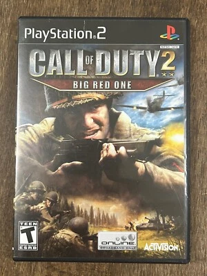 Call of Duty 2: Big Red One (Sony PlayStation 2, 2005) Cib - Image 1 of 3