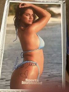 Lorena Duran signierter Sport illustrierter Badeanzug Foto Echtheitszertifikat Beckett BJ44758 - Bild 1 von 3