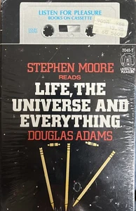 Douglas Adams Life The Universe And Everything Audiobook Cassette 1984 Sealed P3 - Picture 1 of 2