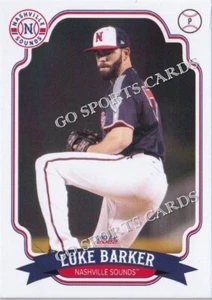 2022 Nashville Sounds Luke Barker RC Rookie Milwaukee Brewers - Picture 1 of 1