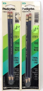 Vintage 70’s (Lot 2) Pedigree Blue Colored Pencils Erasable 2 pack Deadstock NOS - Picture 1 of 4