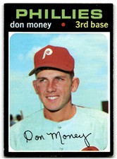 1971 Topps Baseball Don Money Philadelphia Phillies #49