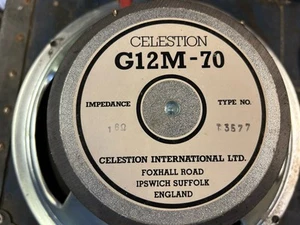 Celestion G12M 70 Vintage Speaker - Picture 1 of 4