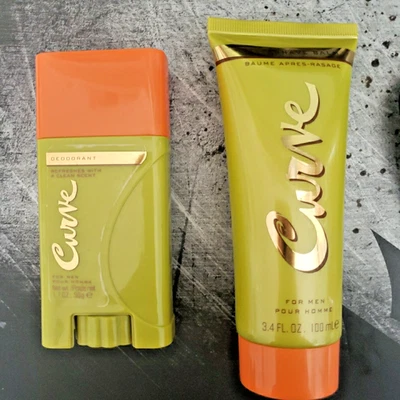 Bálsamo para después del afeitado Liz Claiborne Curve 3,4 oz desodorante para hombres 1,7 fl oz nuevo Foto 1 de 2