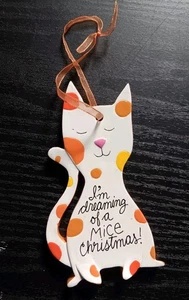Decorazione natalizia Cat Hallmark Sogno un topo Natale - Gatto - d2l - Foto 1 di 4
