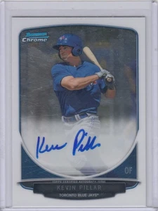 2013 Kevin Pillar Bowman Chrome ROOKIE AUTO - KP Toronto Blue Jays Rangers RC - Picture 1 of 1