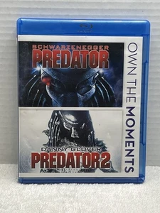 Predator/Predator 2 Blu-Ray Schwarzenegger/Danny Glover Own The Moments - Picture 1 of 3