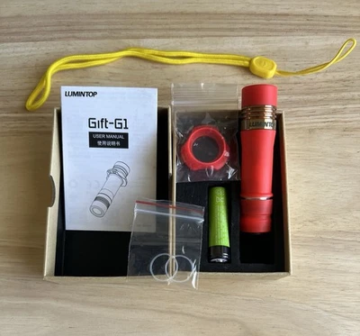 Linterna LUMINTOP Regalo G1, Luz de Bolsillo, Lente Nichia Brillante NW LED TiR Foto 1 de 4