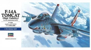 Hasegawa E3 1/72 Scale Model Fighter Kit U.S Navy F-14A Tomcat (High Visibility) - Picture 1 of 2