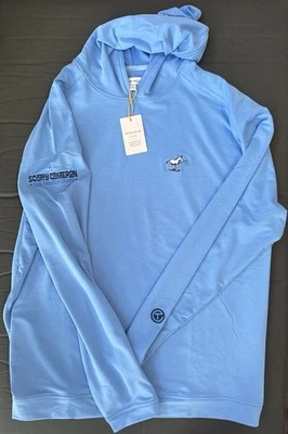 Scotty Cameron Peter Millar Performance 连帽衫 - 大号 - 驴 - 全新 - 画廊 — 第 1/3 张图片