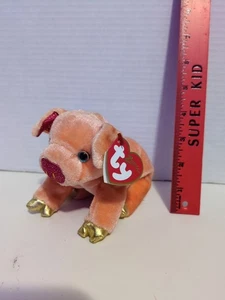 2000 Ty Beanie Baby THE PIG Chinese ZODIAC 6.5" NEW NWT Plush Stuffed Animal Toy - Picture 1 of 6
