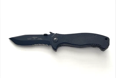 Cuchillo Plegable Emerson Mini CQC-15 154CM G-10 Revestimientos de Titanio EE. UU. 2011 Foto 1 de 4