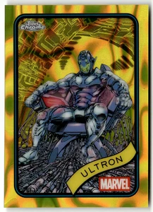 Topps Marvel Chrome 2025 Card No. 138 Ultron Gold Wave Refractor - Bild 1 von 2