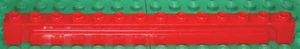 Missing Lego Brick 4217 Red Brick 1 x 14 with Groove - Picture 1 of 1