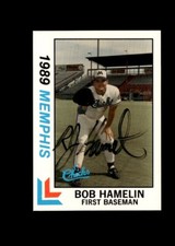 Bob Hamelin 1989 Best Memphis Chicks authentic autographed card