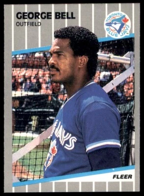 1989 Fleer #226 George Bell - Image 1 of 2