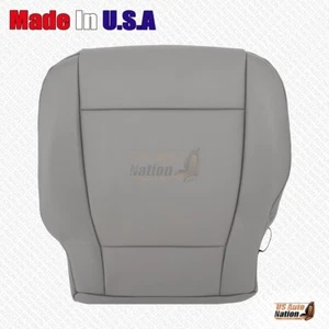 2019 2020 2021 Ford F450 F550 XL Work Truck Driver Bottom Vinyl Seat Cover Gray - Picture 1 of 9