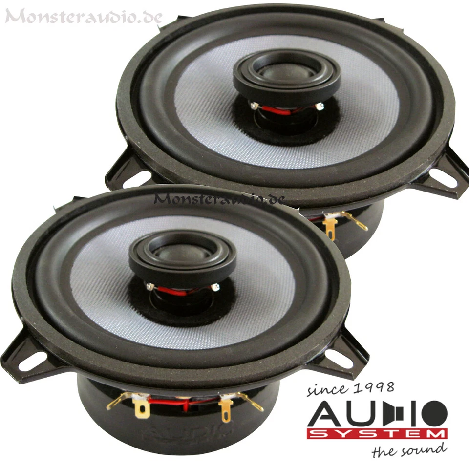Audio System 240 Watt 13cm Auto Lautsprecher 2-Wege Koax 130mm Boxen CO-130 EVO - Bild 1 von 1
