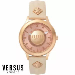 Versus by Versace VSP410318 Tokai roségold beige Leder Armband Uhr Damen NEU - Bild 1 von 1