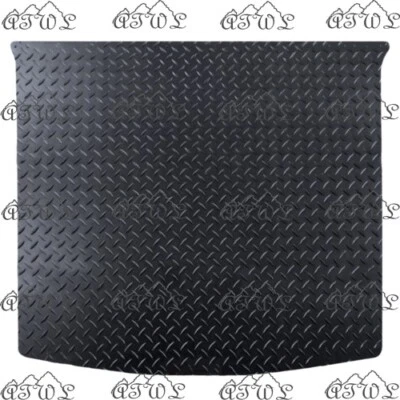 Mitsubishi Outlander PHEV 2014-2021 Tailored Black Rubber Car Boot Mat - image 1 of 3