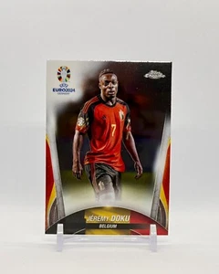 2024 Topps Chrome Euro #18 Jeremy Doku - Picture 1 of 2